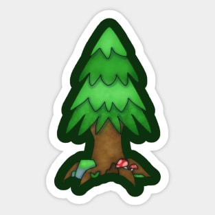 Pine Tree Sticker